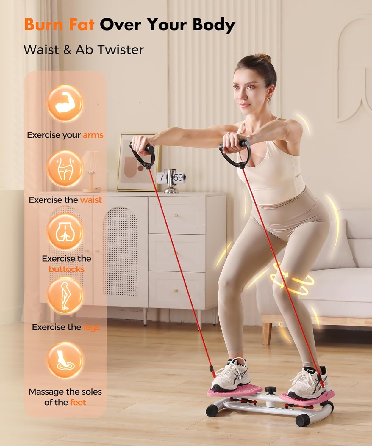 Smart Waist Twister Board